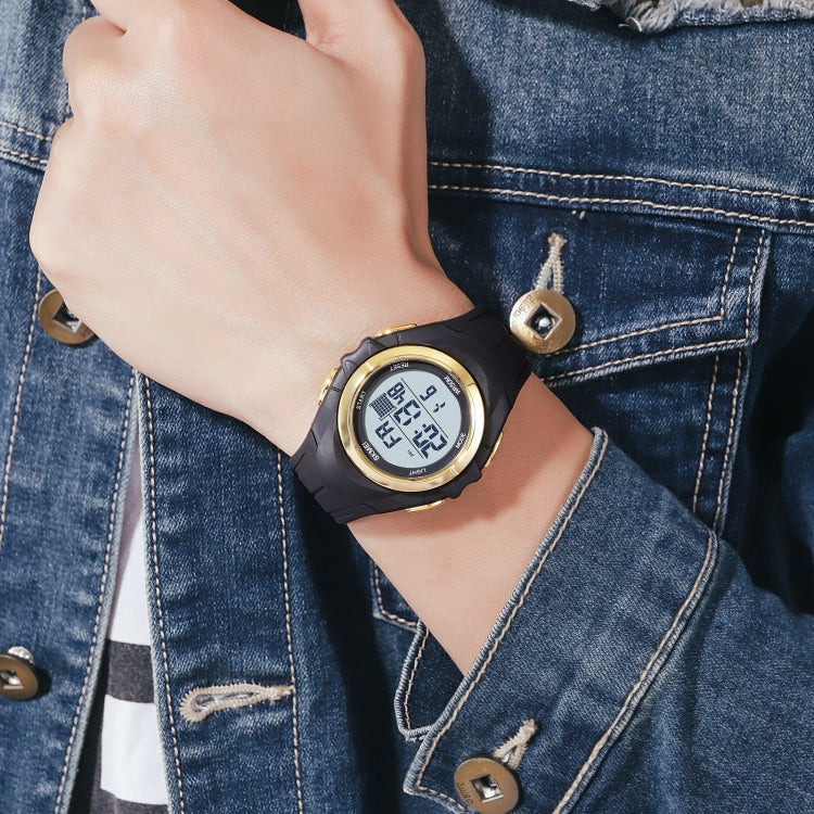 skmei-1790-triplicate-round-led-dual-time-digital-display-luminous-electronic-watch-for-menblue-black